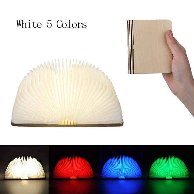 Wooden Essence Book Light