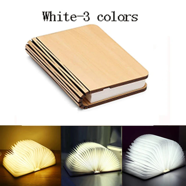 Wooden Essence Book Light