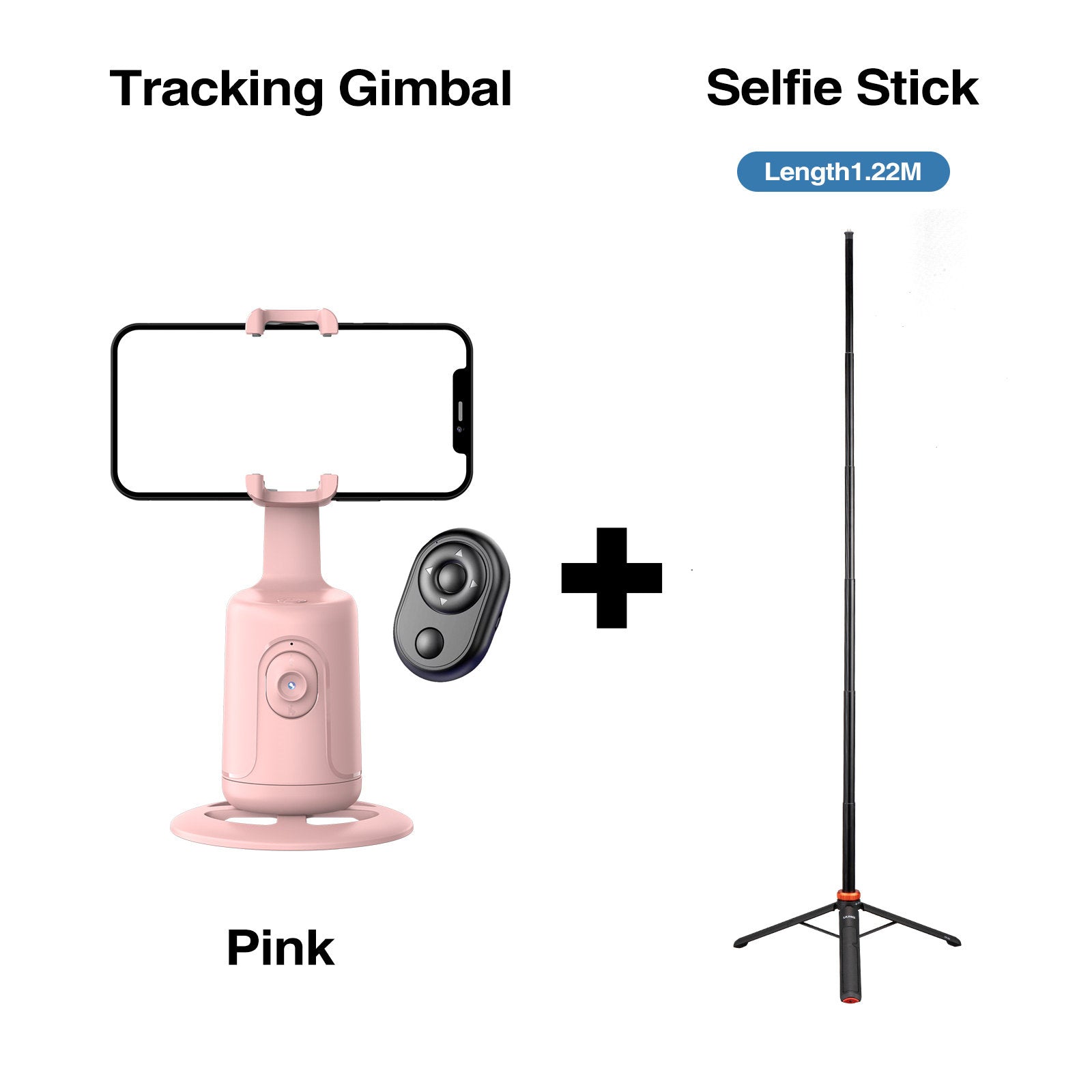 Smart Face Detecting Tripod with Remote