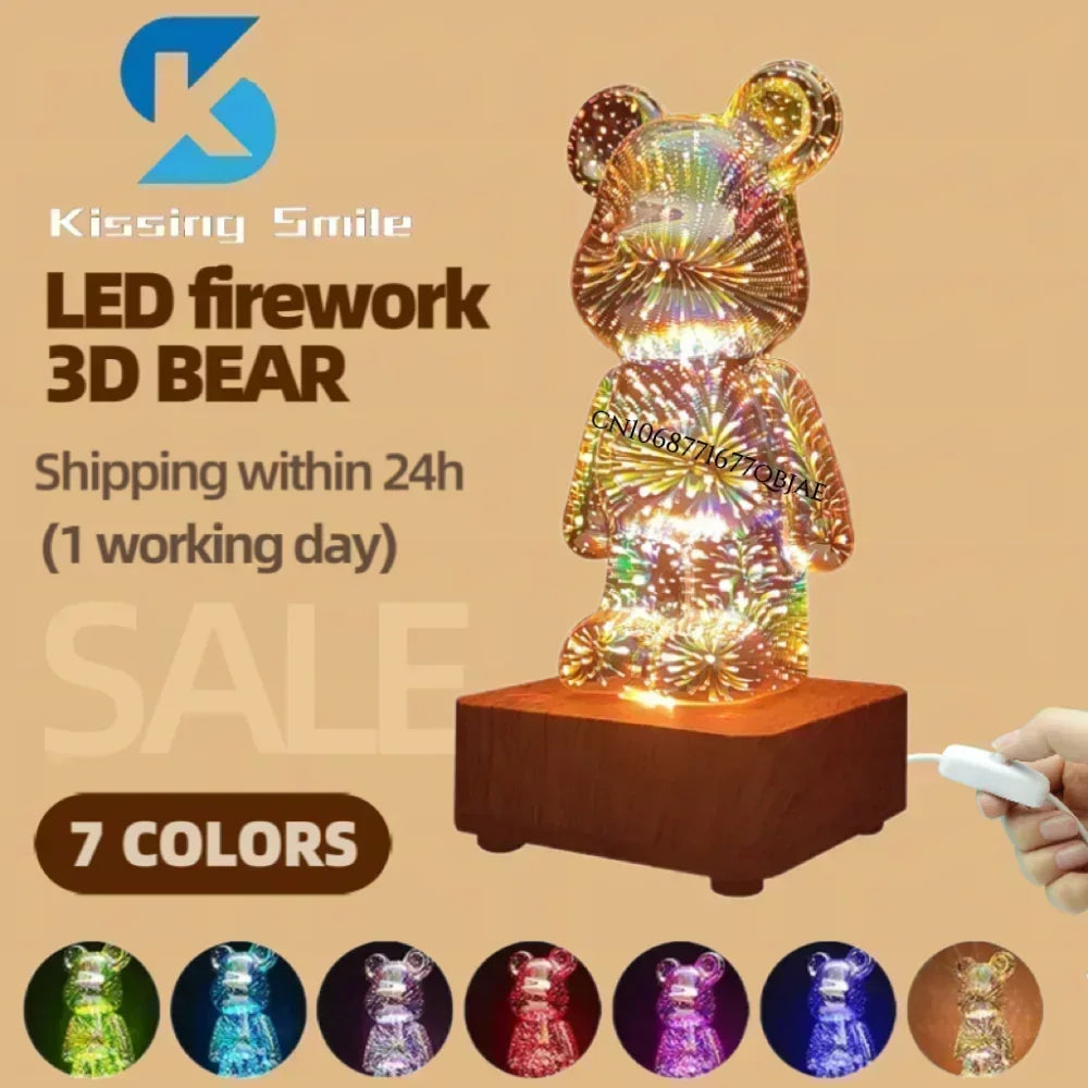 Light My World- Bear Lamp