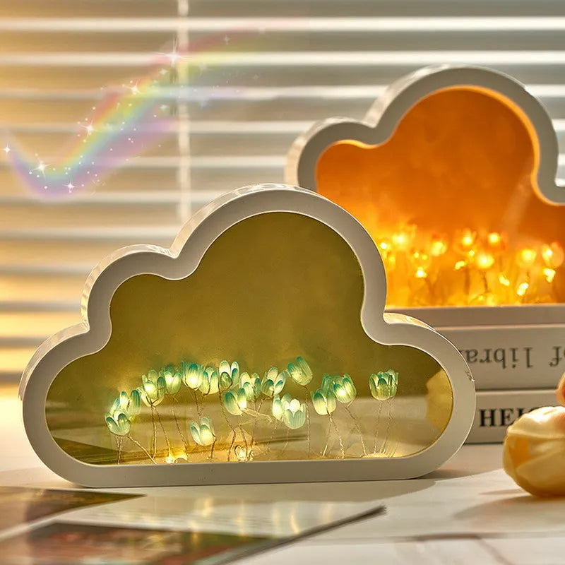 LED Night Light Cloud Tulip